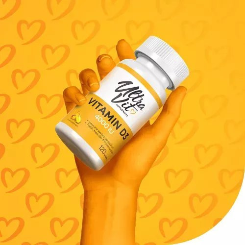 VPLab Nutrition UltraVit Vitamin D3 4000 IU 120 capsules