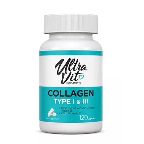 VPLab Nutrition Ultravit Collagen Type I & III 120 capsules