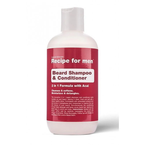 Recipe For Men Beard Shampoo & Conditioner 250ml