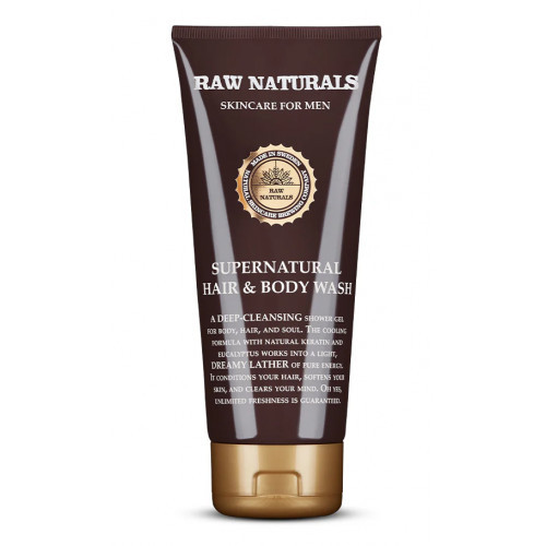 Raw Naturals 3 in 1 Supernatural Hair & Body Wash 200ml