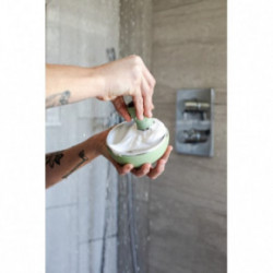 Leaf Shave Shave Bowl & Brush Black
