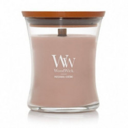 WoodWick Patchouli Creme Candle Medium
