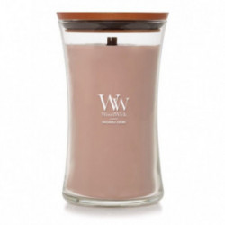 WoodWick Patchouli Creme Candle Medium