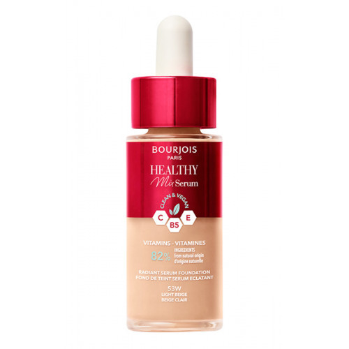 Bourjois Healthy Mix Face Serum Foundation 53W Light Beige