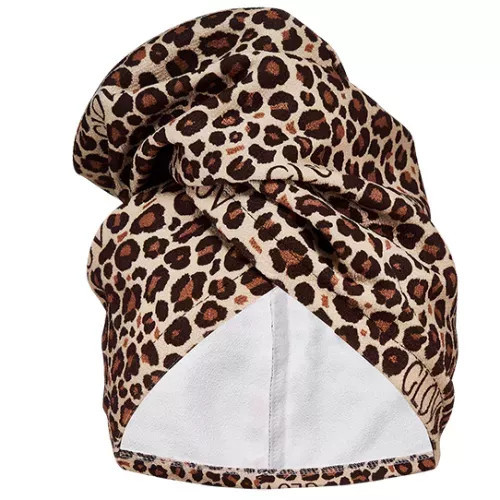 Glov Ultra-absorbent Premium Hair Towel Wrap Leopard