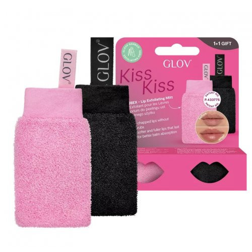 Glov Kiss&Kiss Lip Exfoliating Set 1pcs