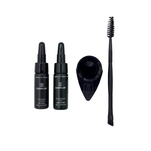 Didier Lab Hybrid Liquid Stain Brow & Lash Kit Black