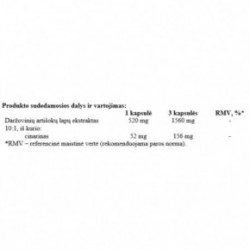 Ecosh Artichoke Extract 60 caps.