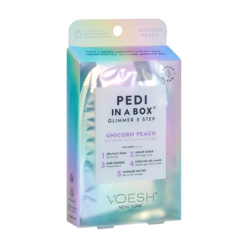 VOESH Pedi In A Box 5in1 Unicorn Glimmer Gift set