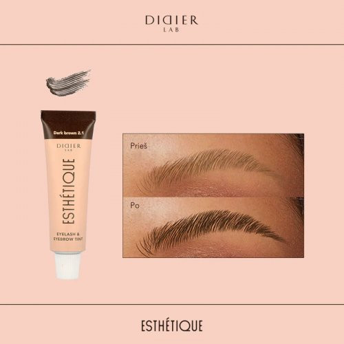 Didier Lab Esthétique Eyelash & Eyebrow Tint Black