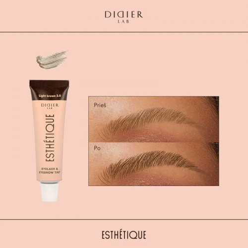 Didier Lab Esthétique Eyelash & Eyebrow Tint Black