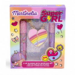 Martinelia Super Girl 2 Lip Glosses With Necklace Set