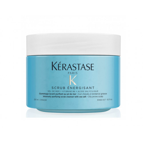 Kérastase Fusio Scrub Energisant Intensely Purifying Scrub Cleanser With Sea Salt 250ml