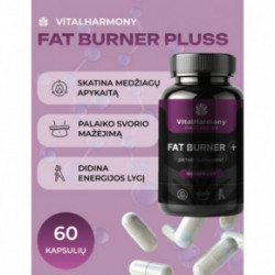Vitalharmony Fat Burner + Dietary Supplement 60 caps.