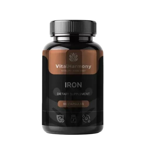 Vitalharmony Iron 49 mg Dietary Supplement 90 capsules