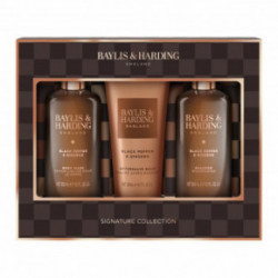 Baylis & Harding Signature Men's Black Pepper & Ginseng Luxury Bathing Trio Gift Set