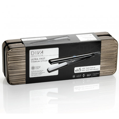 Diva Pro Styling Ultra Fast Titanium Professional Straightener 1pcs