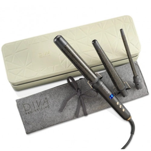 Diva Pro Styling Precious Metals Gold Dust Multi-Wand 1pcs