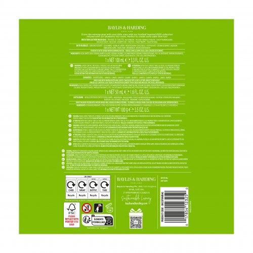 Baylis & Harding Football Stars Wash Bag Gift Set