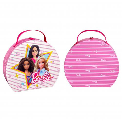 Barbie Round Makeup Case 1pcs