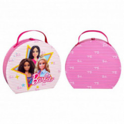 Barbie Round Makeup Case 1pcs