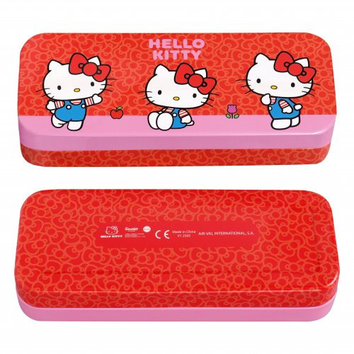 Hello Kitty Makeup Tin with 3 Folding Trays 1pcs