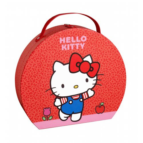 Hello Kitty Round Makeup Case 1pcs