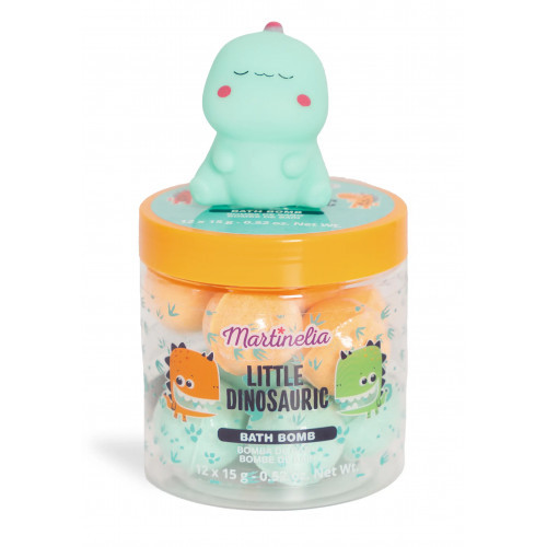Martinelia Dino Splash Bath Fizzers 12x15g