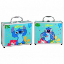 Disney Stitch Makeup Case with Folding Trays 1pcs