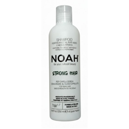 Noah Fortifying Shampoo With Black Pepper And Peppermint 250ml