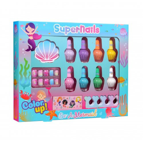 Color Up! Mermaid Super Nails Set Mermaid