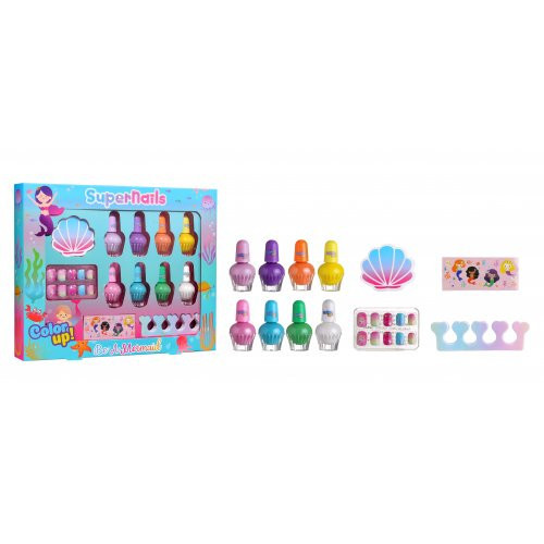Color Up! Mermaid Super Nails Set Mermaid