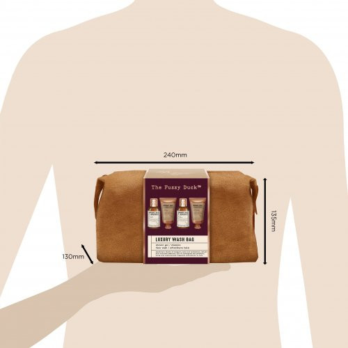 Baylis & Harding The Fuzzy Duck Bergamot, Hemp & Sandalwood Men's Luxury Wash Bag Gift Set
