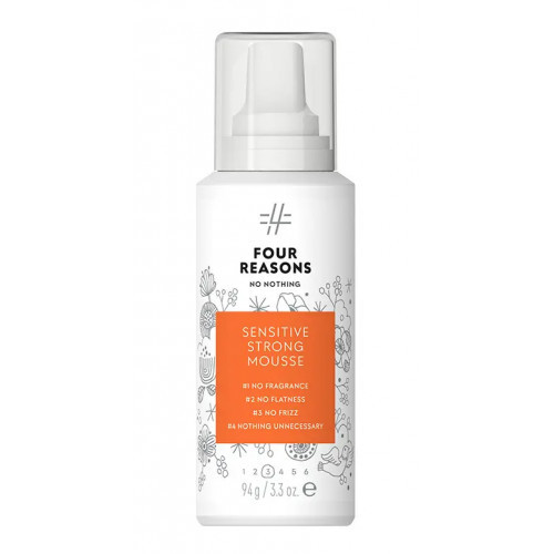 Four Reasons Sensitive Strong Mousse 200ml