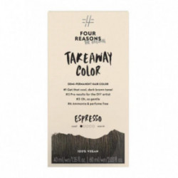 Four Reasons Demi-Permanent Hair Color 4.1 Cool Dark Brown