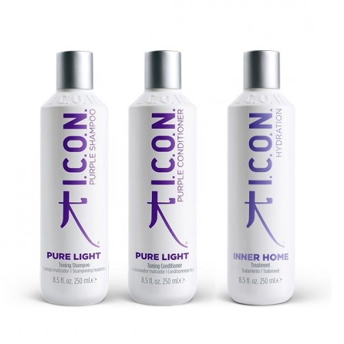 I.C.O.N. Pure Light Blond Haircare Set