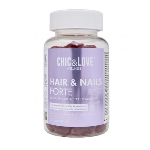 Chic & Love Hair & Nails Forte 60 gummies