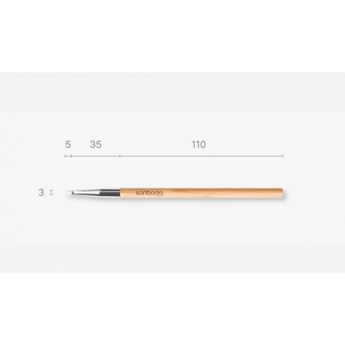 SONBODA 14 Spot Concealer Vegan Brush 1pcs