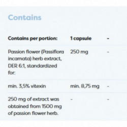Osavi Pasiflora 250 mg 60 caps.