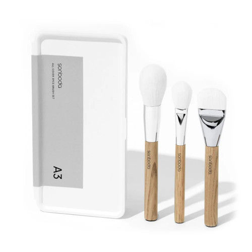 SONBODA A3 All-Cover 3-Piece Brush Set of 17