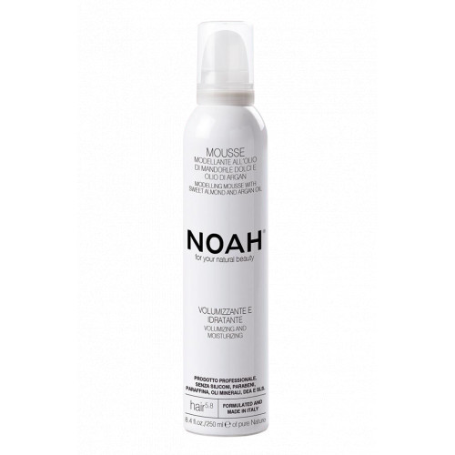 Noah 5.8 Modelling Mousse Volumizing And Moisturizing Sweet Almond And Argan Oil 250ml