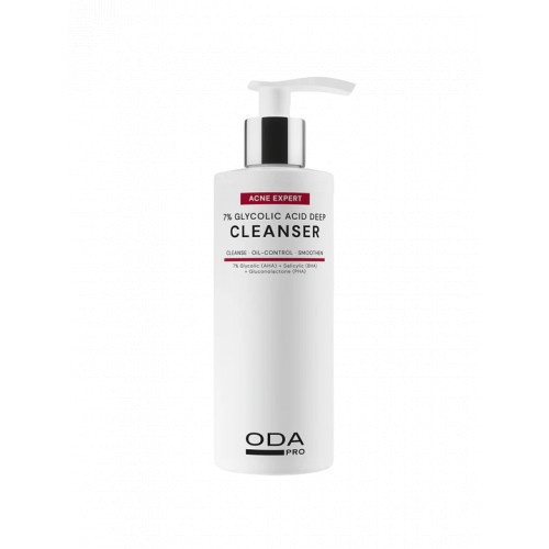 ODA 7% Glycolic Acid Deep Cleanser 200ml