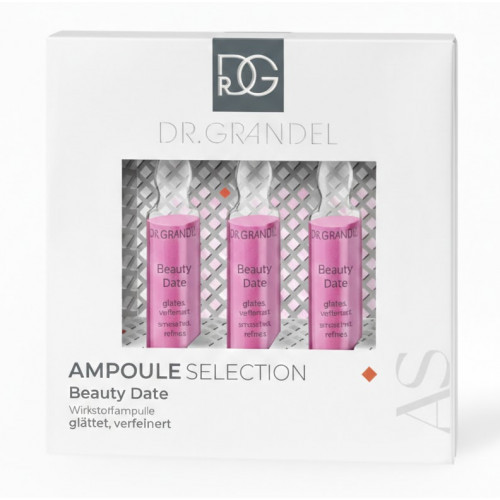 Dr. Grandel Beauty Date\nrelaxes and smoothes 3x3ml