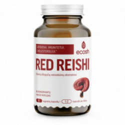 Ecosh Red Reishi Mushroom Extract 90 capsules
