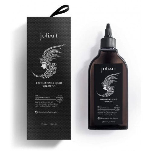 JuliArt Exfoliating Liquid Shampoo 220ml