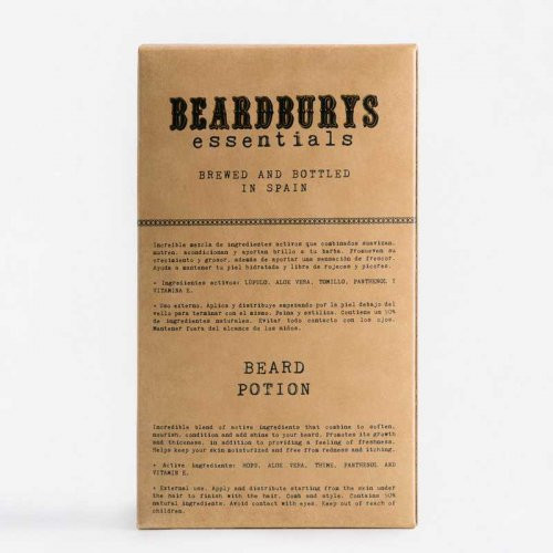 Beardburys Essentials Beard Nourishing Cream, Potion 50ml