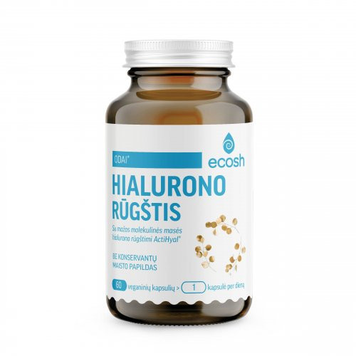 Ecosh Hyaluronic Acid with ActiHyal Food Supplement 60 caps.