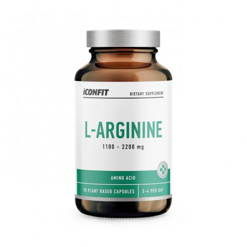 Iconfit L-Arginine 1100 - 2200mg Amino Acid 90 capsules