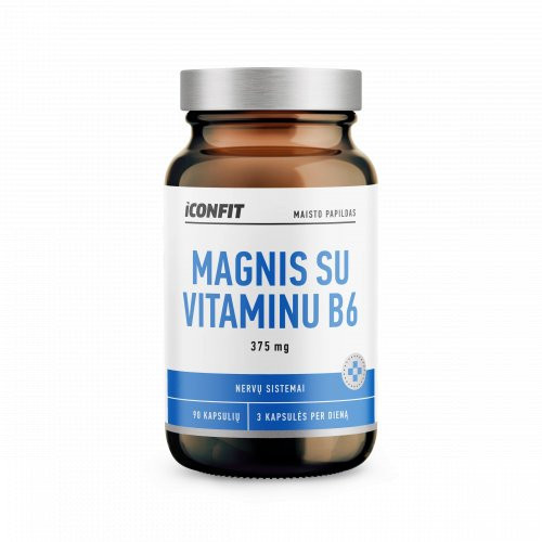 Iconfit Magnesium B6 375mg 90 capsules