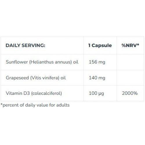 Iconfit Vitamin D3 4000IU Immune Support 90 capsules